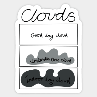 Cloud Types - Funny Sticker